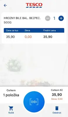 TESCO Scan&Shop CZ, SK, HU android App screenshot 0